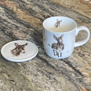 Royal Worcester Wrendale Design Gentle Jack
Mug & Coaster